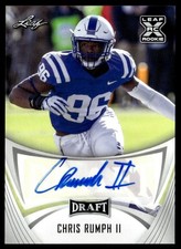 2021 Leaf Draft Autographs Chris Rumph II Auto Duke Blue Devils #BA-CR2