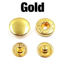 50 Sets 655/633/831 Metal Snap Fasteners Snaps Button Press Studs Sewing Button