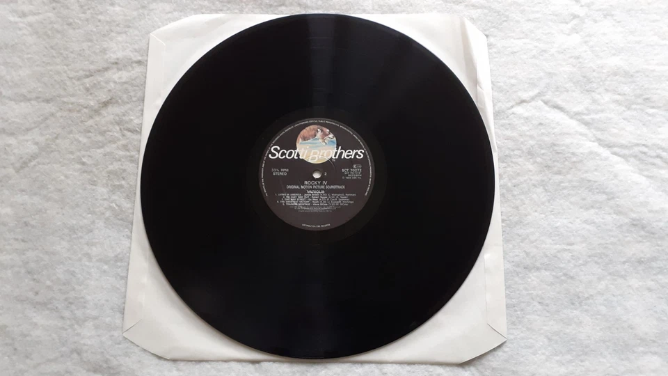 SURVIVOR, JAMES BROWN, KENNY LOGGINS.... "ROCKY IV" VINYL SOUNDTRACK LP RECORDS - Image 4 of 4