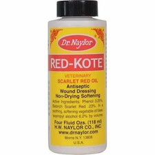Dr Naylor Red-Kote Veterinary Antiseptic Wound Dressing Oil