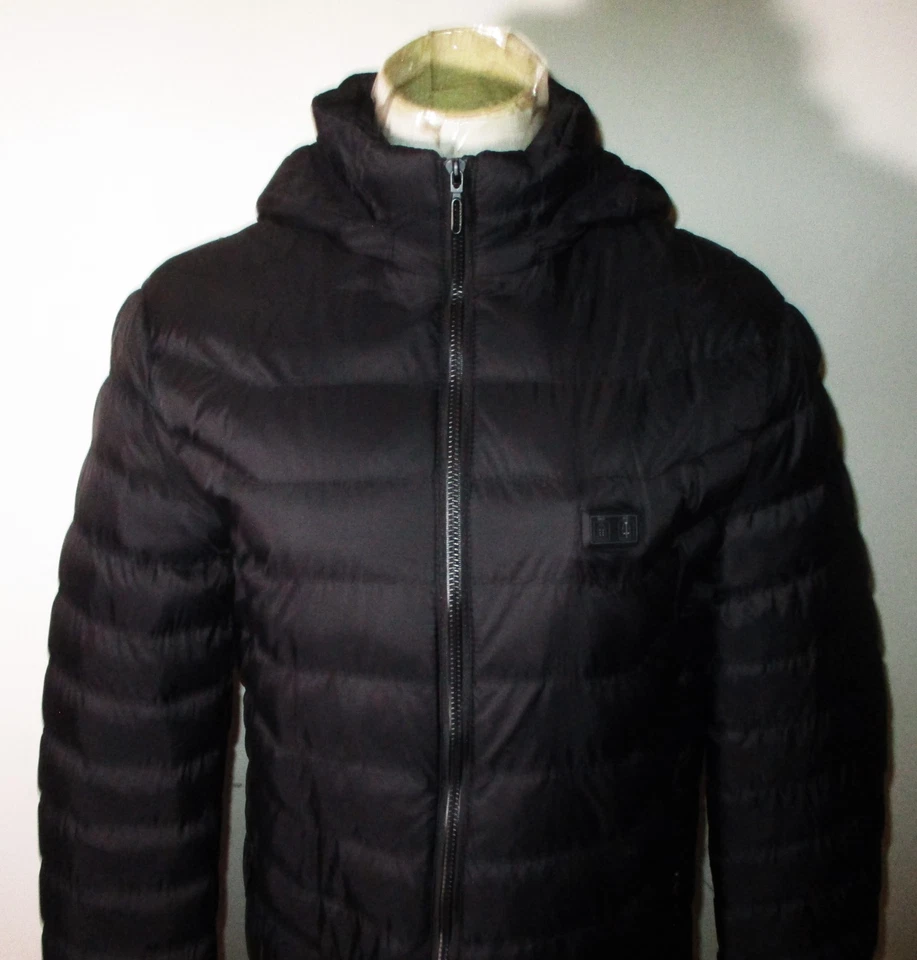 Chaqueta para mujer GB/T2662 azul cremallera completa "calentada" aislante y con capucha talla L Foto 2 de 4