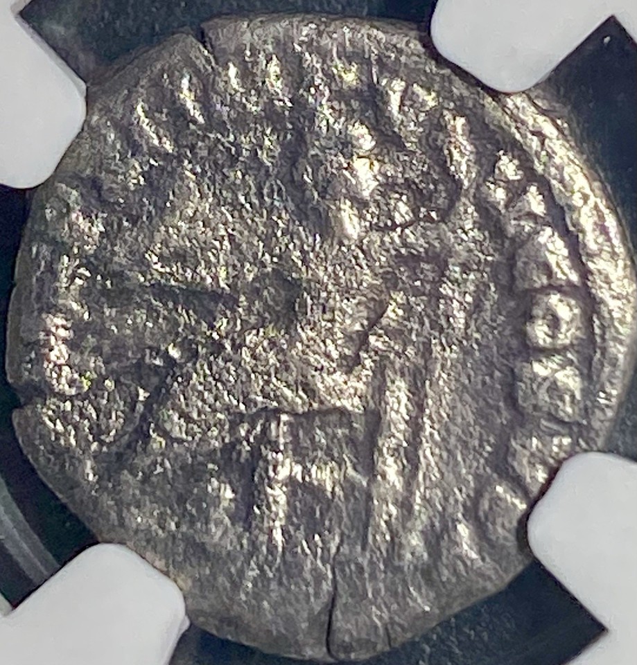 Emperor Commodus Silver Denarius NGC Genuine Ancient Roman Coin 177 ...