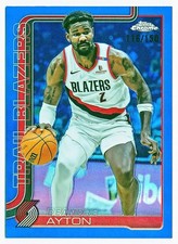 2025-26 Topps Chrome Deandre Ayton Blue Refractor #168 (116/150)