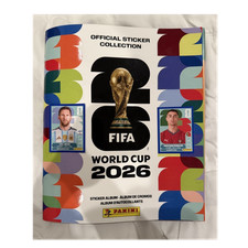 Cristiano Ronaldo and Lionel Messi Panini FIFA World Cup 2026 Sticker BlueBORDER