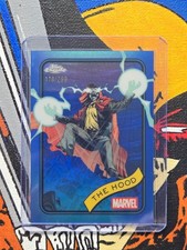 The Hood- Blue Refractor /299- 2025 Topps Chrome Marvel #70