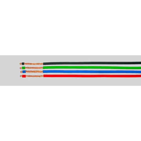 HELU 15106 single wire LiFY 1 x 0.10 mm² grey 100 m
