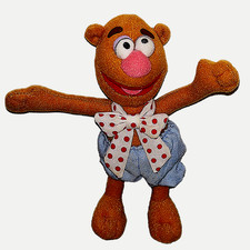 Muppets Stofftier Vintage Fozzy Bär 2002 Plush Toy Jim Henson Muppet Show y2k