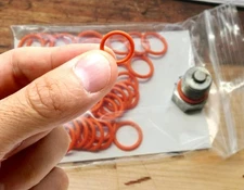 50 Pack - For Harley Davidson Oil Drain Plug O-Ring # 11105 (Orange Color)