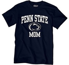 Mom T-Shirt Navy Blau, Penn State Nittany Lions, Gr&ouml;&szlig;e L, Damen, Baumwolle