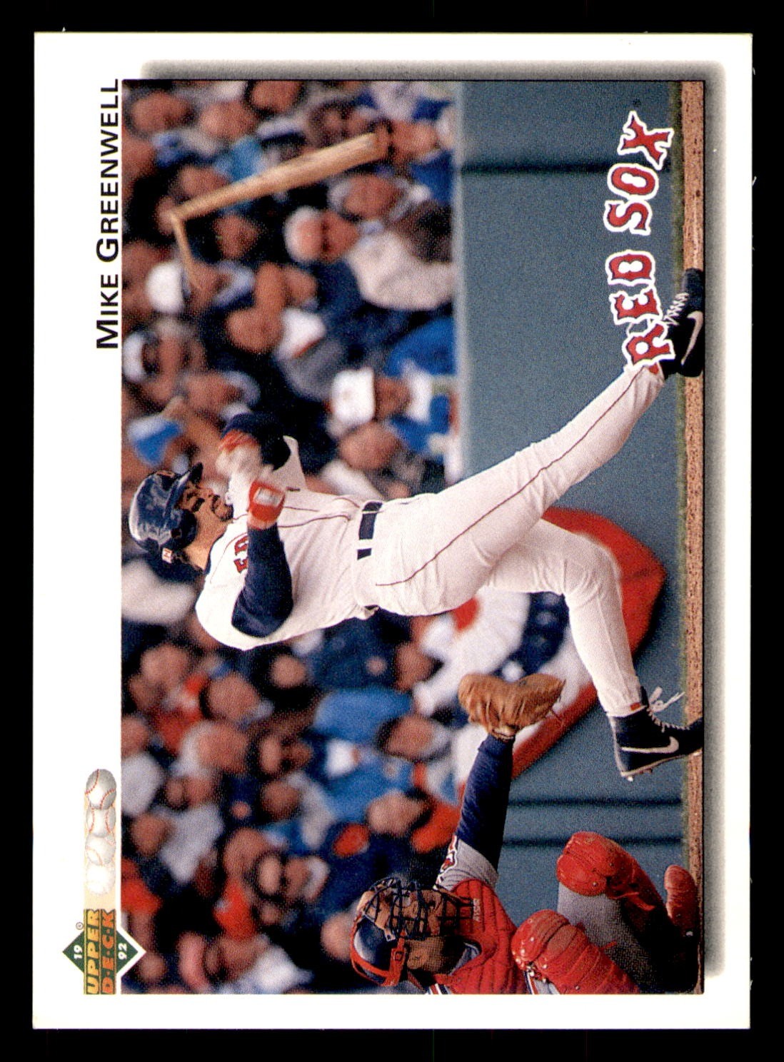 1992 Upper Deck #275 Mike Greenwell Red Sox