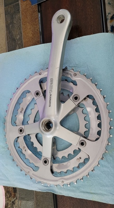 Shimano 105 Front Chainwheel FC-1057 With Crank Arm Fc-1056/1057