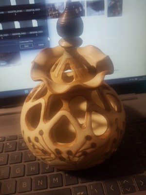 Vintage Studiokeramik Vase Marsha Turner Pottery 2 Stück