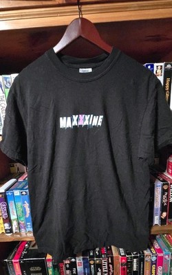 Comfort Colors Maxxxine 1985 Movie Men's Black Graphic Print Crew Neck T-Shirt M