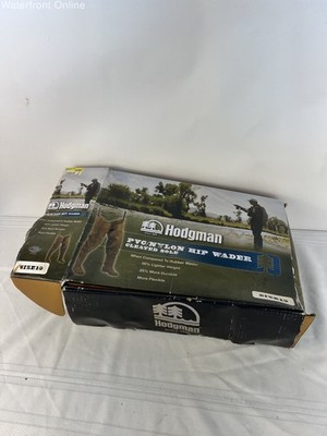 Hodgman PVC/Nylon Hip Wader Cleated Sole Size 10