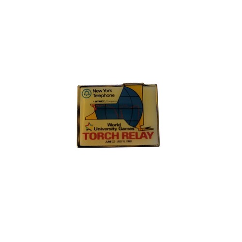 New York telephone torch relay pin - Foto 2 di 3
