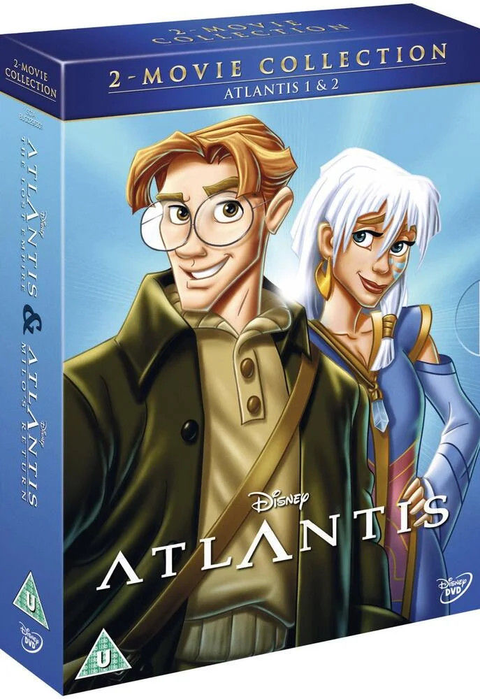 Atlantis - The Lost Empire / Atlantis 2 - Milos Return DVD