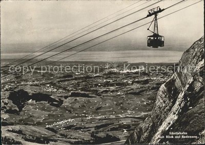 Seilbahn Säntis Bodensee