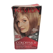 Revlon Colorsilk Natural Permanent 3D Dye DARK BLONDE Hair Color Kit 61 1Pc