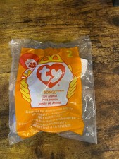Ty Teenie Beanies McDonalds Bongo the Monkey Original Packaging