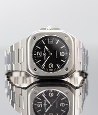 Bell & Ross BR 05 Black Dial 40MM Automatic BR05A-BL-ST/SST Box and Papers