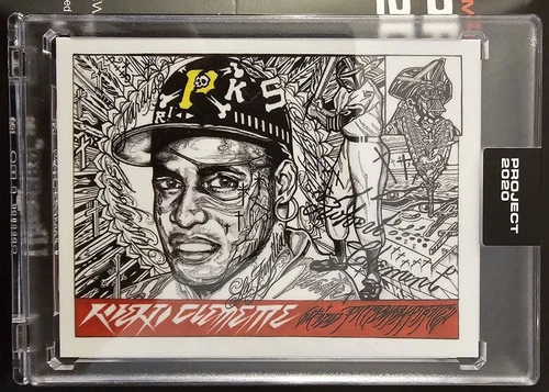 2020 Topps Project 2020 Roberto Clemente Pittsburgh Pirates #68 JK5
