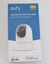 Eufy Security Solo IndoorCam E220 2K Pan &Tilt Indoor Camera Plug-in WiFi Camera
