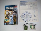 1989 GI Joe ARAH Free Fall Action Figure w/ 1984 Parachute Pack Mail Away SEALED