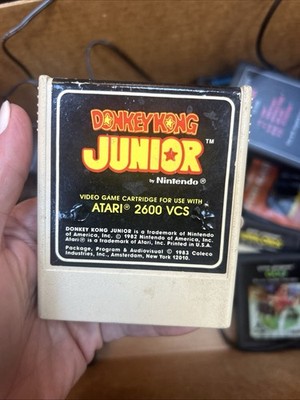 Vintage Atari 2600 Donkey Kong Junior VCS 1982 Nintendo  Cartridge Only! #GL1