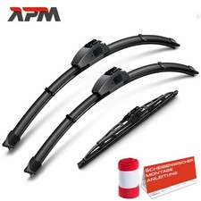 3x Scheibenwischer Wischerblatt Vorne Hinten 525/475/275 für Seat Arosa 6H1 1.0