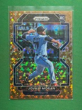 2022 Panini Prizm Bronze Donut Circles Prizms #'d 01/40 #24 Jovani Moran RC /40