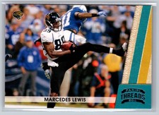 2011 Panini Threads #69 Marcedes Lewis Jacksonville Jaguars