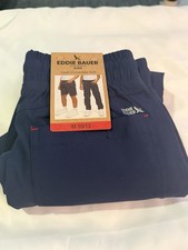 Boys Youth Eddie Bauer Convertible Pant Blue Size M 10/12 NWT