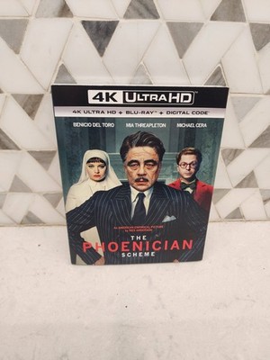 The Phoenician Scheme - 4K UHD + Blu-ray - New with Slipcover 