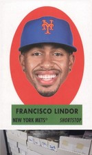 2021 Topps Archives #69PO-11 Francisco Lindor 1963 Topps Peel-Off - DL
