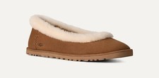  1178111-CHE WOMENS UGG ZORA BALLET FLAT 'CHESTNUT'