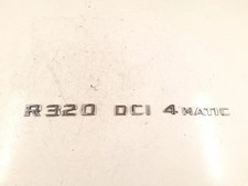 MERCEDES-BENZ R W251, V251 Emblem Heckklappe 2518170115 2028172715 36045574 MERCEDES-BENZ R W251, V251 Emblem Heckklappe 2518170115 2028172715 36045574
