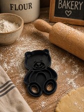 Medium Sized Teddy Bear Shaped Cookie Cutter Pastry Fondant