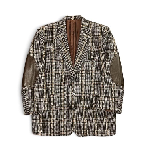 Issey Miyake Men, ISSEY MIYAKE Men's Tweed Checkered Jacket Wool Size L Vintage 80s #FJ ACB