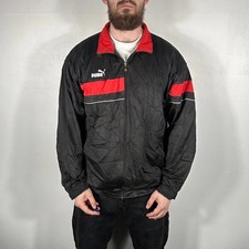 Puma Vintage Track Jacket Tracksuit Jacket Top - Size Medium