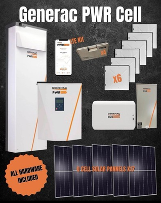 #ad Generac PWRcell M6 Solar Energy Storage System Complete Setup NEW $9500.00
