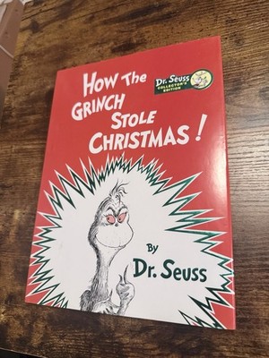 How The Grinch Stole Christmas Dr.Seuss Collectors Edition Kohls Cares 1985