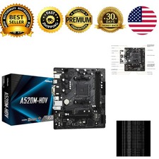 ASUS A520M HDV AMD AM4 Motherboard for Ryzen 3000 4000G 5000G 32GB
