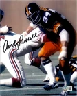 ANDY RUSSELL SIGNED 8X10 PHOTO BECKETT BAS COA PITTSBURGH STEELERS 1