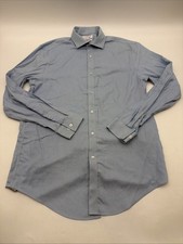 Calvin Klein Steel  Slim Fit Stretch Wrinkle Free Button Up Shirt Men L . 39395