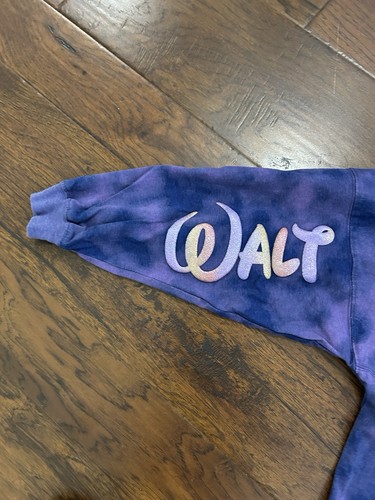 Walt Disney World Spirit Jersey 50th Anniversary Castle Purple Tie-Dye Adult S - Picture 8 of 15