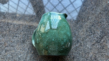 Small Green Vintage Lake's of Truro Pottery Handmade in Cornwall