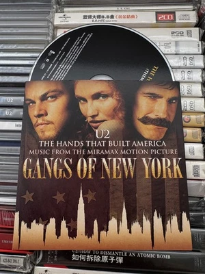 U2 : CD THE HANDS THAT BUILT AMERICA - UK PROMO + STICKER - Bild 1 von 2