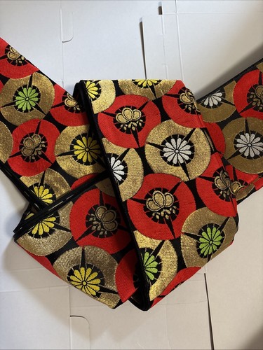 Cintura Kimono Giapponese Uomo &ndash; Obi Kaku Rigido In Cotone &ndash; Unisex Per Cosplay E Festival