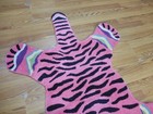 Tibetan Tiger Bengal Rug Shape Handmade Kids Boho Rug Aesthetic Rug 3x5 Ft — photo 9