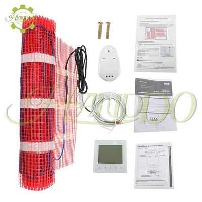 15 Sqft Mat Electric Radiant Floor Heat Heating System 120V 1.5 Amp 180W